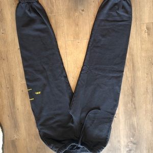 YEEZY Kanye  West “Jesus is King” vinyl sweatpants